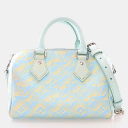 Louis Vuitton: Зелёная сумка  Speedy
