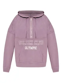 Golden Goose: Фиолетовая толстовка 