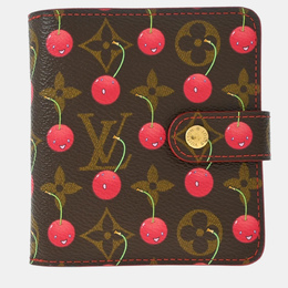 Louis Vuitton: Коричневый кошелёк 