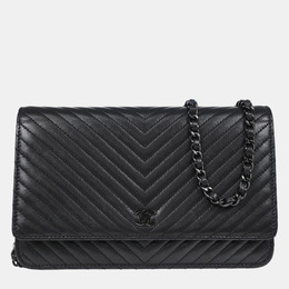Chanel: Чёрный кошелёк 