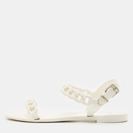 Givenchy: Белые сандалии  Chain