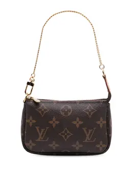 Louis Vuitton Pre-Owned: Коричневая сумка 