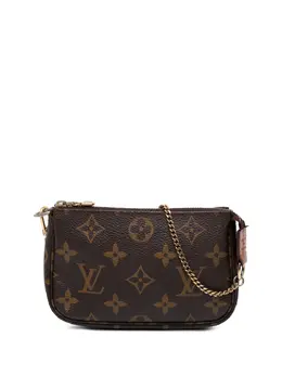Louis Vuitton Pre-Owned: Коричневая сумка 