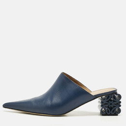 Loewe: Синие сабо 
