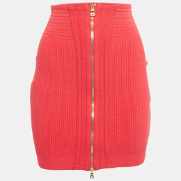 Balmain: Розовая юбка 