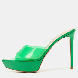 Gianvito Rossi: Зелёные сабо 