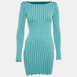 Elisabetta Franchi: Голубое платье 