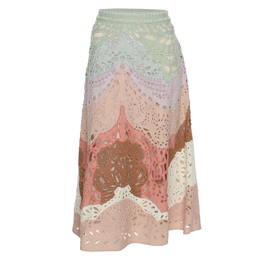 Valentino: Многоцветная юбка 