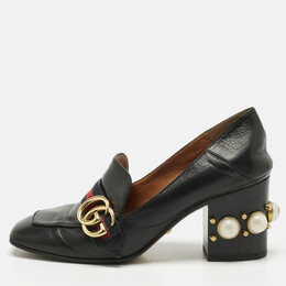 Gucci: Чёрные лоферы  Web
