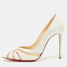 Christian Louboutin: Белые туфли 