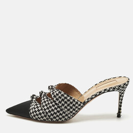 Aquazzura: Белые сабо 