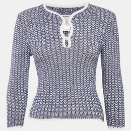 Chanel: Голубой топ 