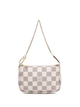 Louis Vuitton Pre-Owned: Белая сумка 