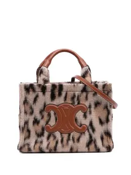 Céline Pre-Owned: Сумка с леопардовым принтом 