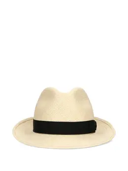 Borsalino: Бежевая шляпа 