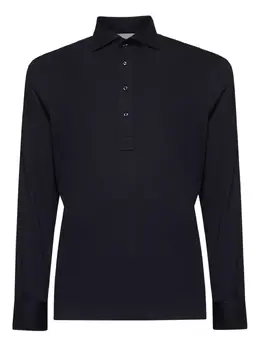 Brunello Cucinelli: Поло с длинным рукавом 