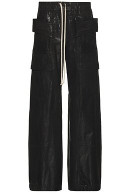DRKSHDW by Rick Owens: Брюки  Creatch с завязками на талии