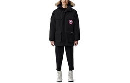 Canada Goose: Чёрный пуховик  Expedition