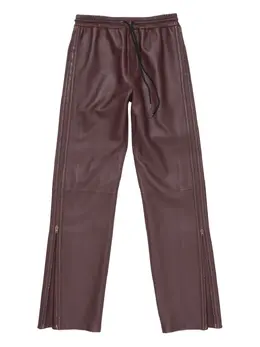 Acne Studios: Кожаные брюки 