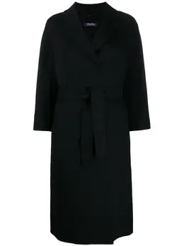 'S Max Mara: Чёрное пальто 