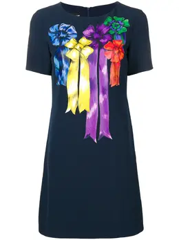 Boutique Moschino: Футболка с бантом 
