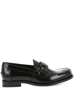 Tod's: Чёрные лоферы 