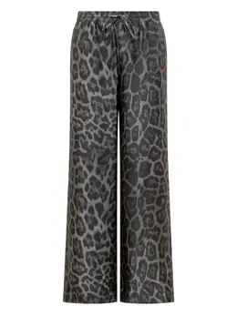 Stella McCartney: Брюки с леопардовым принтом 