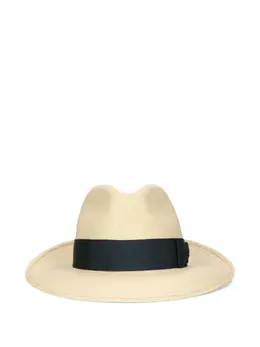 Borsalino: Бежевая шляпа 