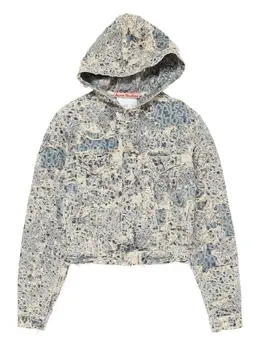 Acne Studios: Куртка с капюшоном 