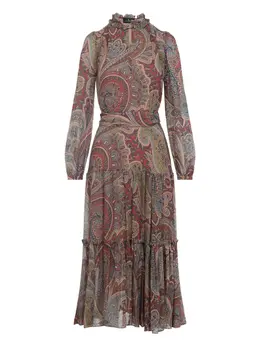 ETRO: Платье с оборками 
