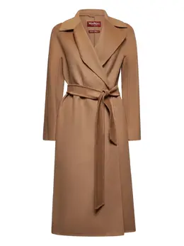Max Mara: Пальто с запахом 