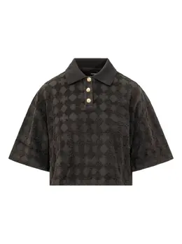 AMIRI: Чёрное поло 