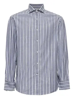 Brunello Cucinelli: Рубашка в полоску 