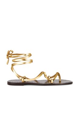 Loeffler Randall: Золотые сандалии 
