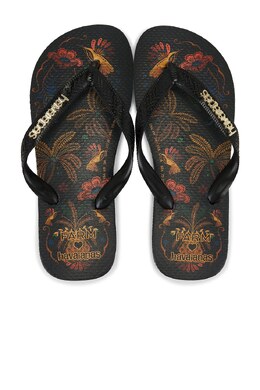 Havaianas: Чёрные сандалии 