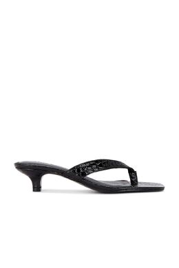 Steve Madden: Чёрные сандалии 