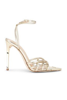 Steve Madden: Золотые сандалии 