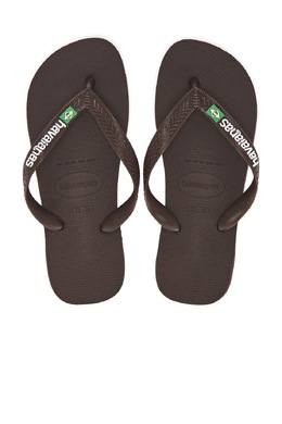 Havaianas: Тёмные сандалии 