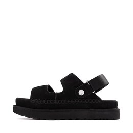UGG: Чёрные сандалии 
