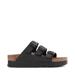 Birkenstock: Чёрные сандалии  Florida
