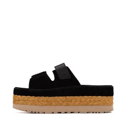 UGG: Чёрные сандалии 