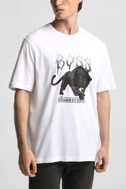 BOSS: Хлопковая футболка 