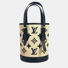 Louis Vuitton: Бежевая сумка 