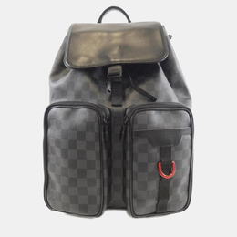 Louis Vuitton: Коричневый рюкзак 