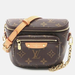 Louis Vuitton: Коричневая сумка 