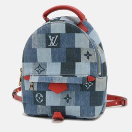 Louis Vuitton: Голубой рюкзак 