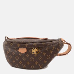 Louis Vuitton: Коричневая сумка 