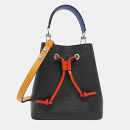 Louis Vuitton: Коричневая сумка  Épi