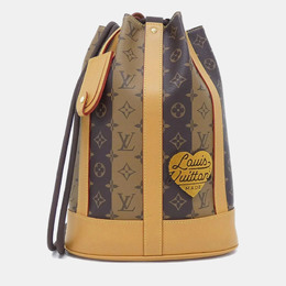 Louis Vuitton: Сумка в полоску 