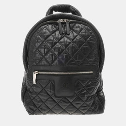 Chanel: Чёрный рюкзак 